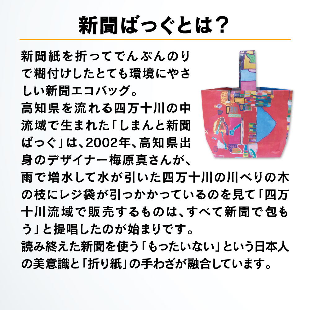 西日本新聞オリジナル　新聞ばっぐ制作キット