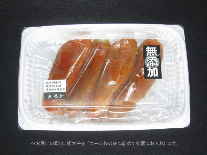 天然だし無添加辛子明太子切れ子　200ｇ