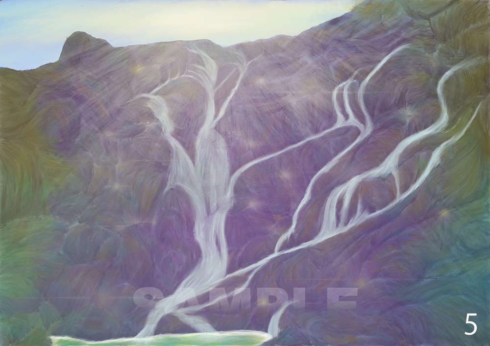 糸島八景画～白糸八相～4枚セット