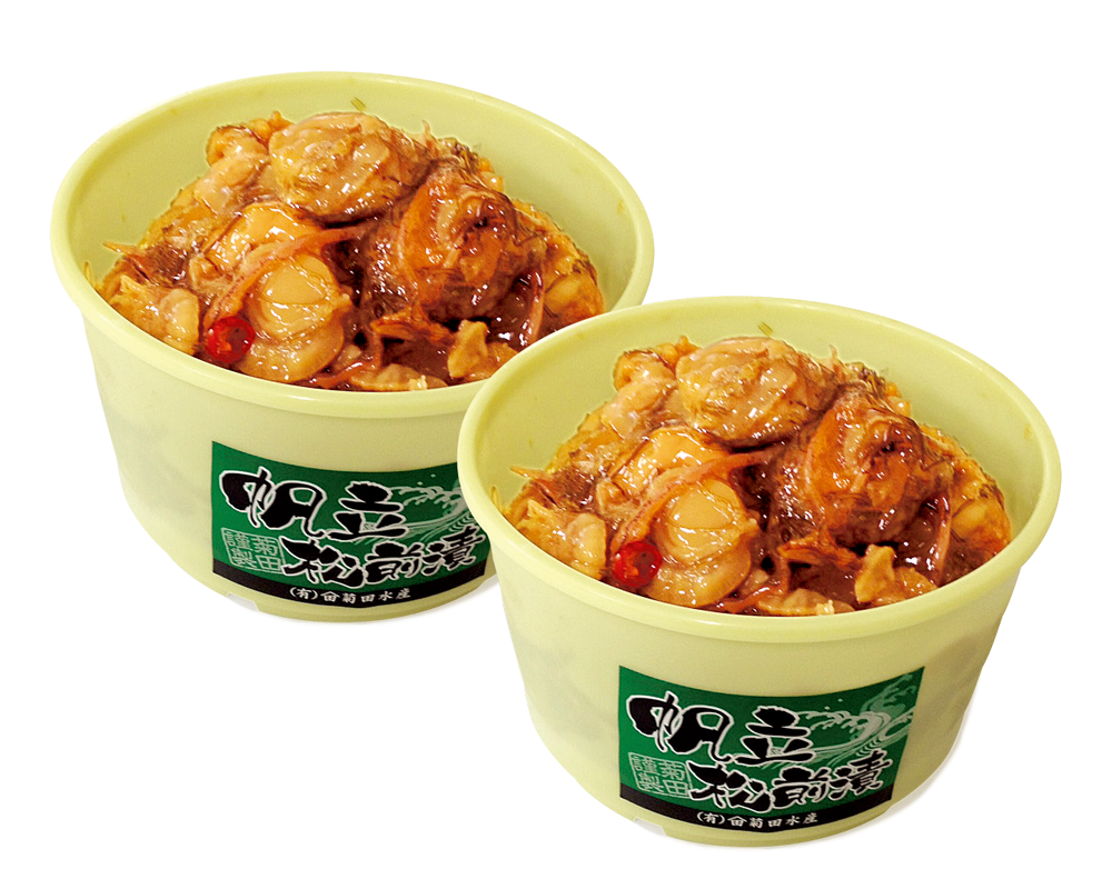 北海道産ほたて松前漬　400g×2樽